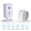 Wireless Infrared Doorbell with Motion Sensor, 4-Level Volume, Long Range 3