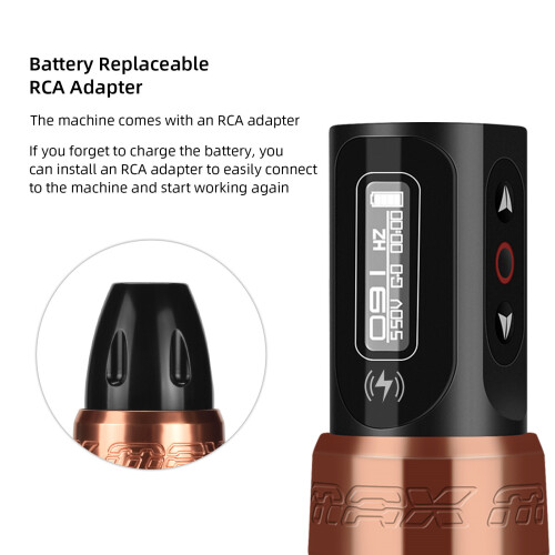 Draadloze Rotary Tattoo Pen 2000mAh 2