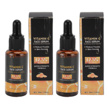 2x Vitamin-C-Gesichtsserum 30ml Anti-Aging Pflege