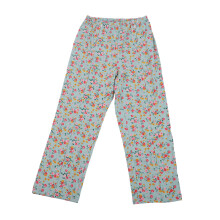 (L) Women Tear Away Pants Cotton Breathable Zipper Post Surgery L