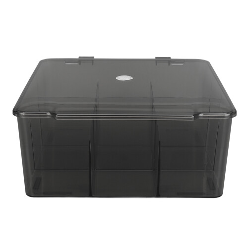 (Light Gray) Stofvrije sample box transparant