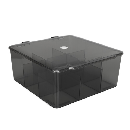 (Light Gray) Stofvrije sample box transparant 1