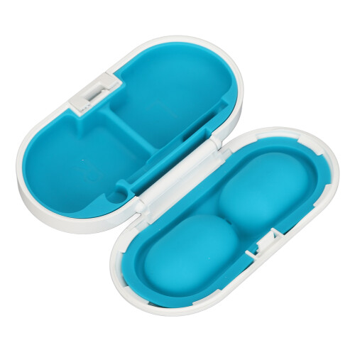 Anti-slip Sound Aid Storage Case White/Blue 2