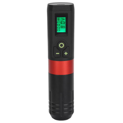 (Red) Wireless Tattoo Machine 3mm Stroke 1