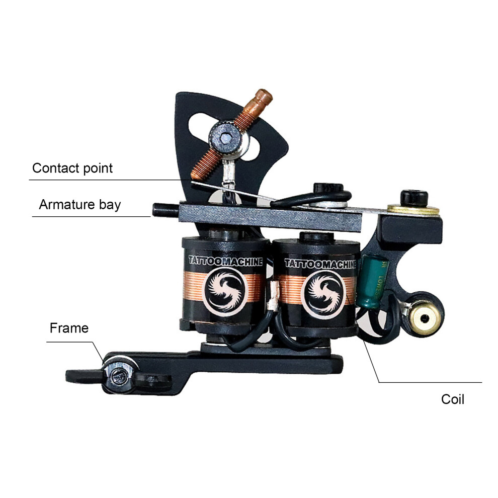 Coils Tattoo Machine Tattoo Shader Liner Gun Motor Tattoo Machine