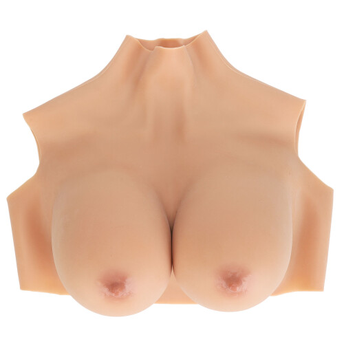 (E Cup) Protesi seno silicone leggera realistica Coppa B