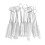 (White) 20x 4mm Rohr-Bürstchen Edelstahl wiederverwendbar schwarz 5