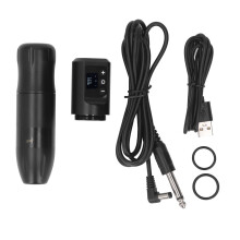 2-in-1 Draadloze Tattoo Pen 1500mAh RCA Rotatie Lijn/Shader