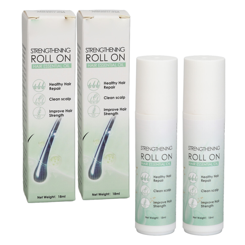 Roll On Hair Strengthening Essential Oil Beard Regrowth 18ml