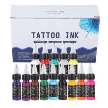 14-kleur Tattoo Inkt Set Set