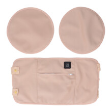 3pcs Heating Castor Oil Pack Kit Reusable Waterproof Chest Pack