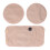 3pcs Heating Castor Oil Pack Kit Reusable Waterproof Chest Pack 1