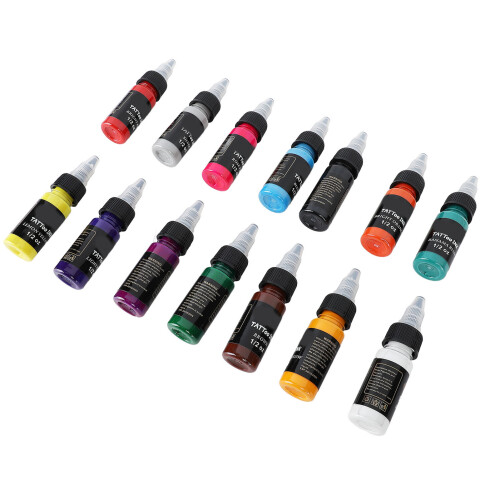 14-kleur Tattoo Inkt Set Set 2