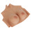 (D Cup) Seno Protesico Donna Silicone Seta Realistico Coppa G Bronzo 4