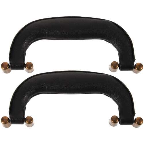 2 Styck Läder Handtag Till Kappsäck Verktygslåda 1
