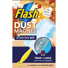 Mrs Hinch Cosy Season Flash Dust Magnet Starter Kit Dust Magnet Duster & Refills