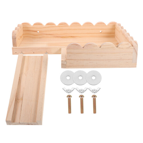 1 Set Hjulmus Bädd Bur Lektyg Khaki 2