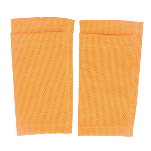 (Orange) Kids Voetbal Scheenbeschermers Zwart