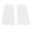(L) Footless Compression Socks Anti Slip Double Layer Blood Flow L 5