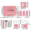 EELHOE Wimperlift Set Semi-permanent Lash Kit 1