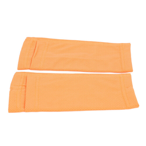 (Orange) Kids Voetbal Scheenbeschermers Zwart 1