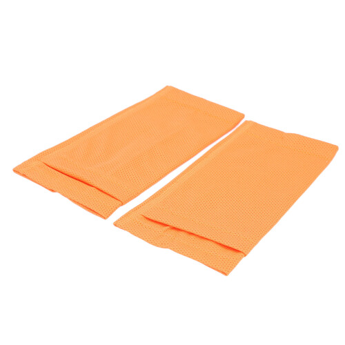 (Orange) Kids Voetbal Scheenbeschermers Zwart 2