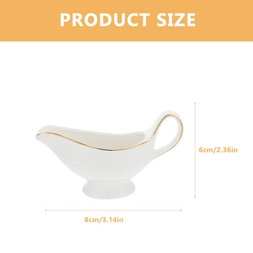 Western Tableware Home Keramisk Såsflaska Kryddbehållare 1