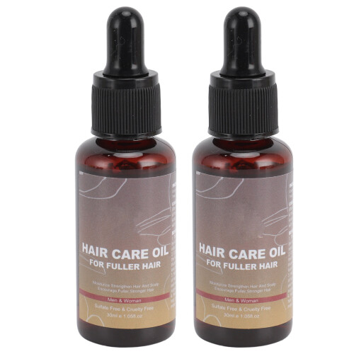 2x 30ml Haarwuchs-Öl gegen Haarausfall 1