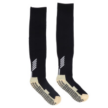 (Black) Fußballsocken rutschfest schwitzabsorbierend gepolstert orange