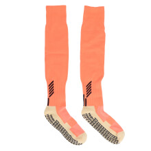 (Orange) Soccer Socks Prevent Slip Sweat Absorbing Cushioned Football Orange