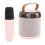 Portable Pink Bluetooth Speaker with Mic & USB Charging 2