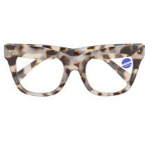 (+250 Gray) Lesebrille Blaulichtschutz +2.50 Braun PC Flexgelenk