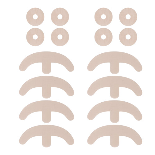 8x Silikon Narbenpflaster Brust Nippel Entfernen 1