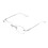 (+150 Silver Frame) Women Anti-Blue Light Reading Glasses +1.5 Silver 5