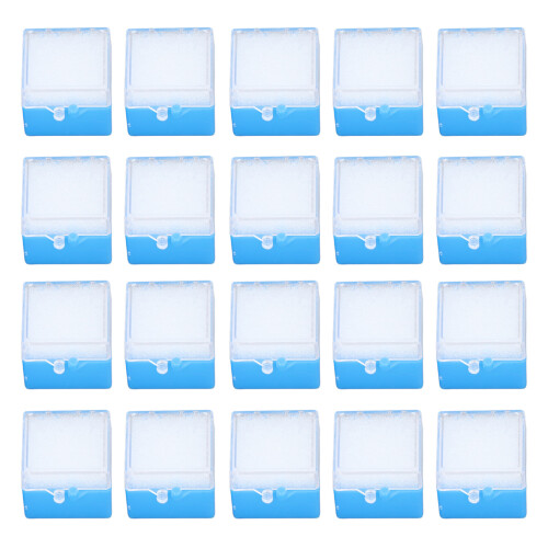 20 Pcs Foam Dental Crown Storage Boxes for Lab Clinic