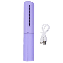 (Purple) Kabelloser wiederaufladbarer Haarglätter Kamm grün