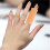 2 Par Gel Fingerstoppningar Silicone Tumprotektor För 5