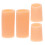 2 Par Gel Fingerstoppningar Silicone Tumprotektor För 9