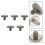 5Pcs Trumpetskruvar Ringdragsskruvar Tillbehör (Silver) 4