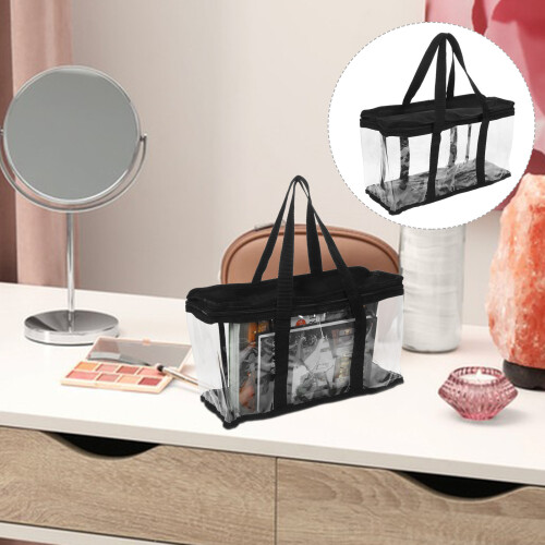 Transparent Handbag Med Justerbar Rem För Baseballmössa 1