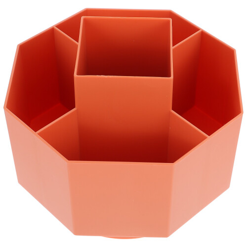 1Ruimtebesparende Plastic Draaibare Stationary Organizer