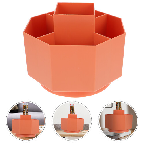 1Ruimtebesparende Plastic Draaibare Stationary Organizer 2