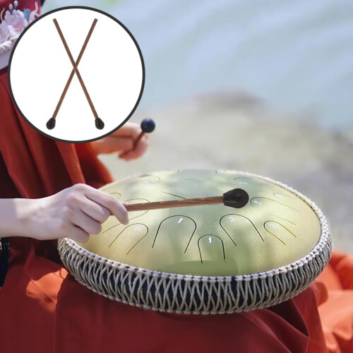 2 Stycken Trumkäppar För Tong Och Handpan 1