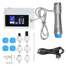 (AU Plug) ED Shockwave Massager Silver Handle Portable Extracorporeal Device