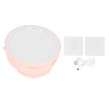 (Pink) Wiederaufladbarer Infrarot-Seifenspender, Touchless, Pink