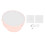 (Pink) Specchio Trucco Touchless Distributore Sapone Rosa 1