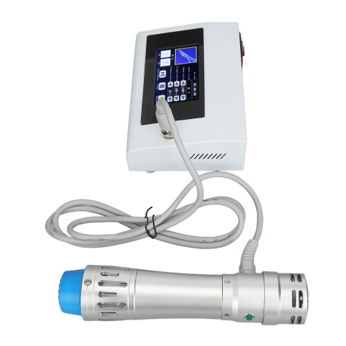 (EU Plug) ED Shockwave Massager Silver Handle Portable Extracorporeal Device 1