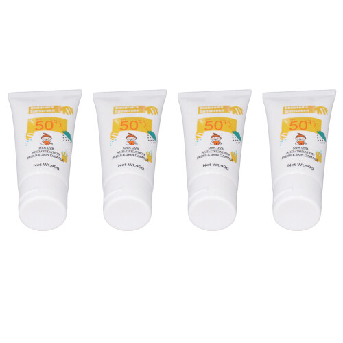 4x Kids Sunscreen SPF50 40g Moisturizing Lotion 2