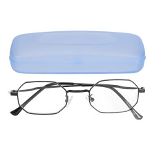 (+250 Black Frame) Anti Blauw Licht Bril +250 Zwart Frame