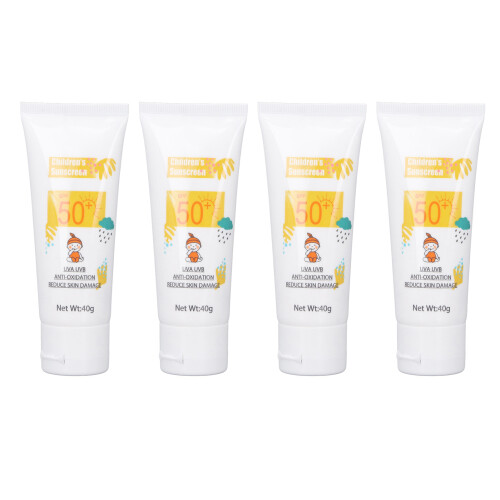 4x Kids Sunscreen SPF50 40g Moisturizing Lotion 1
